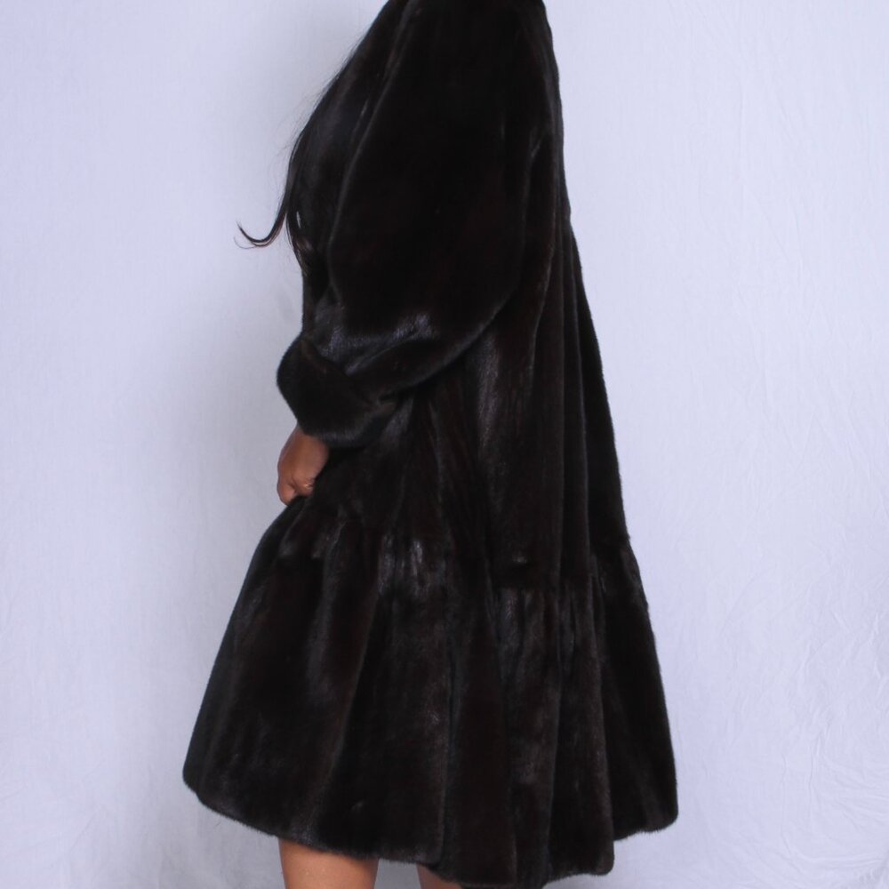 Blackglama Coat w/ Skirt Bottom